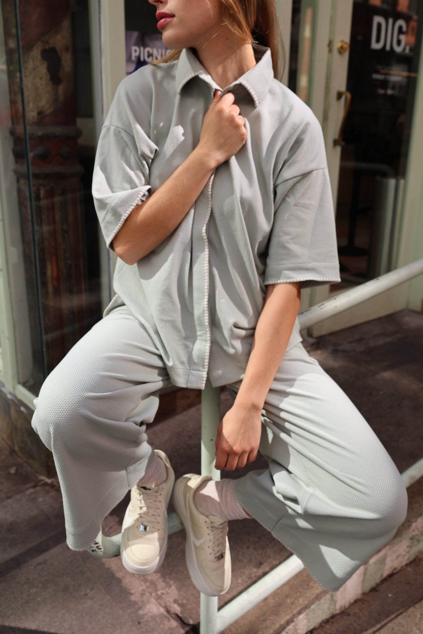 Oversized Shirt Embrodeiry