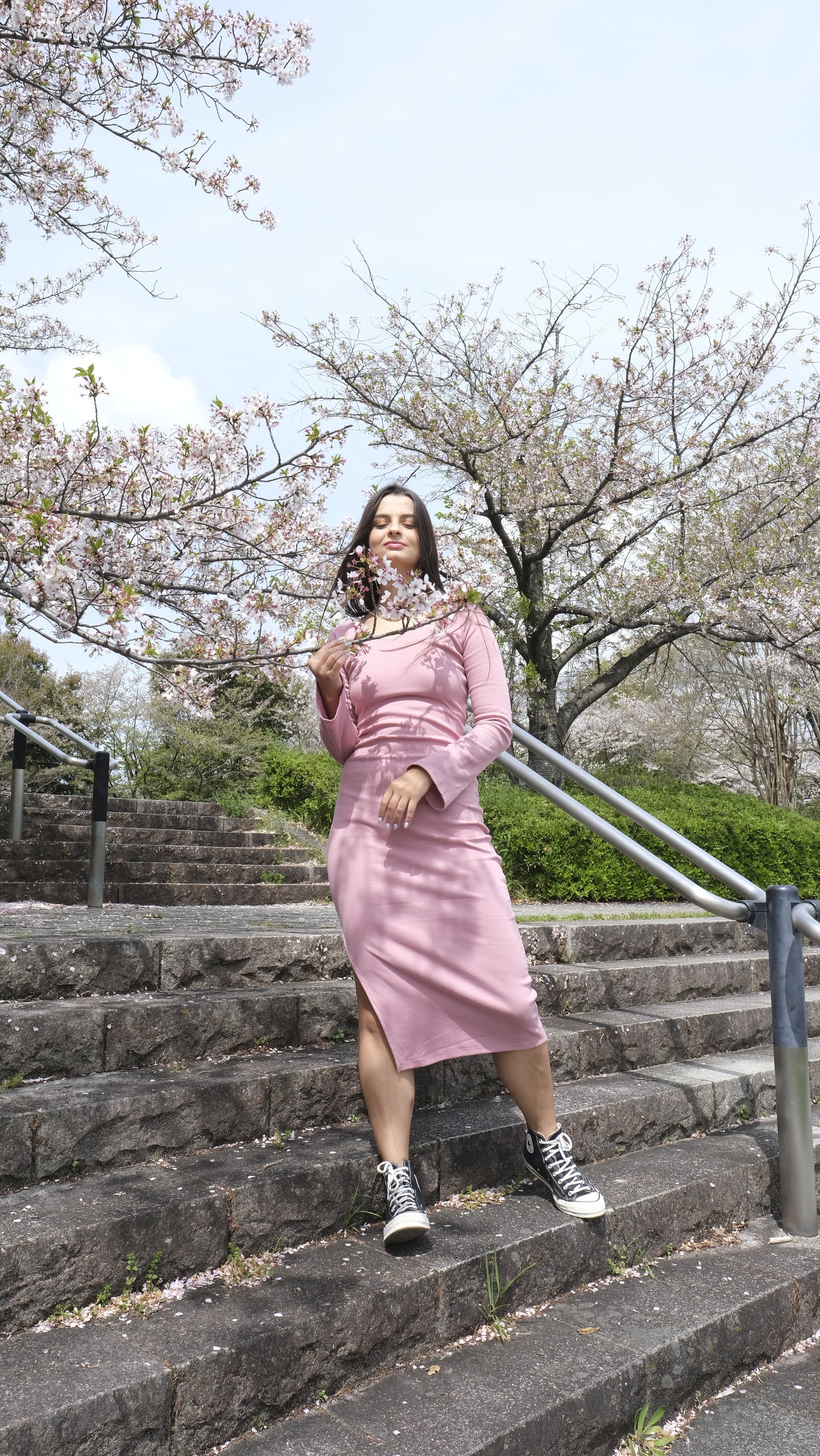 Rose Long Dress